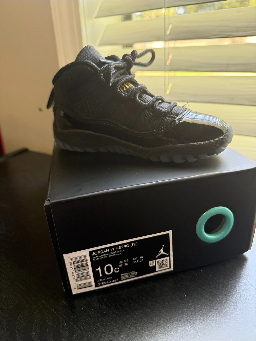 Jordan retro 11 Gamma Blue (TODDLER 10C)